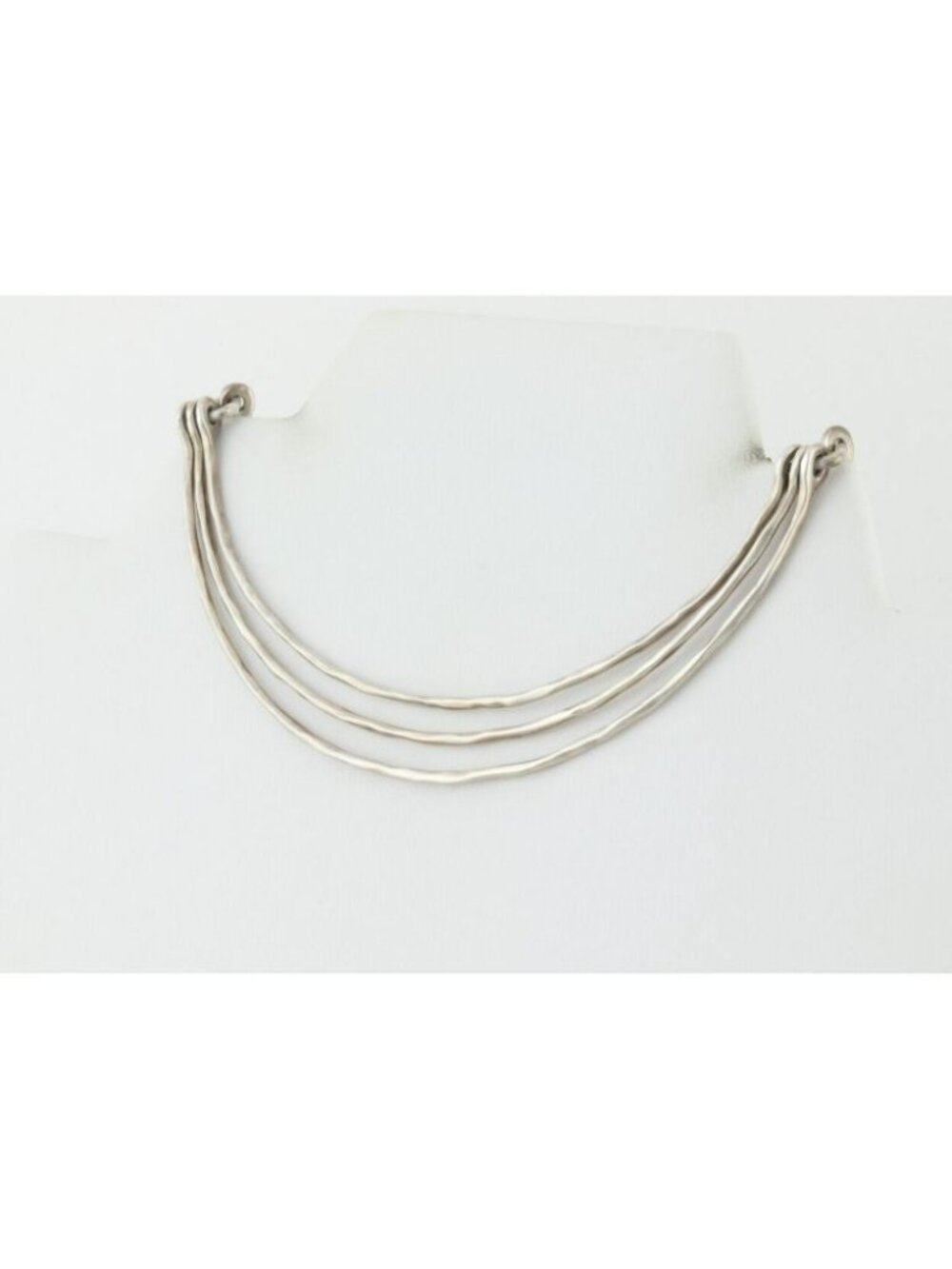 Sterling Silver Silpada Triple Tier Necklace 20"